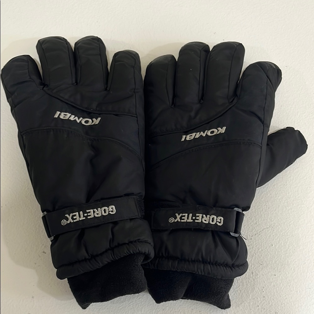 Kombi Black Winter Gloves, Ski